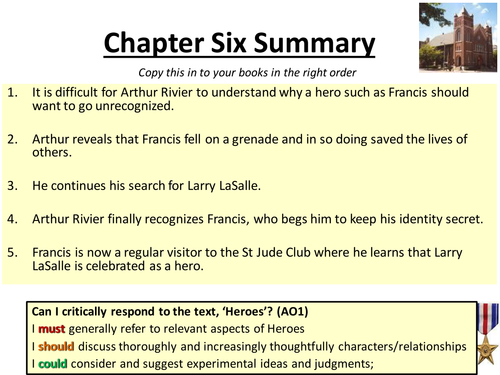 Heroes Lesson 6