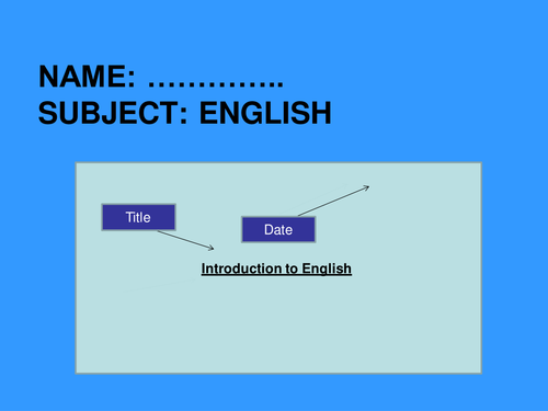 Detective and Crime Lessons Language Skills Intro