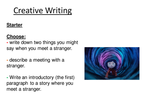 Coraline Narrative Writing - Tension Tutorial