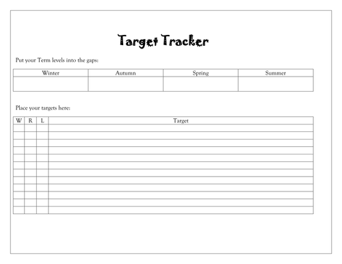 target activity tracker