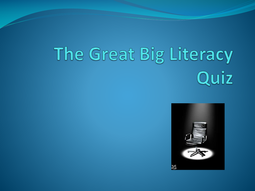 The Great Big Literacy Quiz