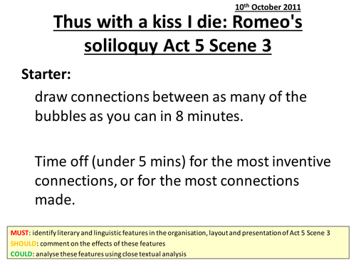 Romeo and Juliet Act 5 Scene 3