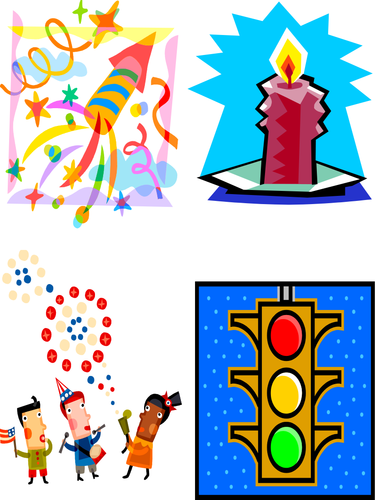 Add fireworks to your writing - cards
