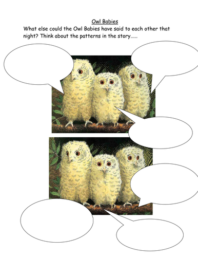 Owl Babies (Close Reading Activities)
