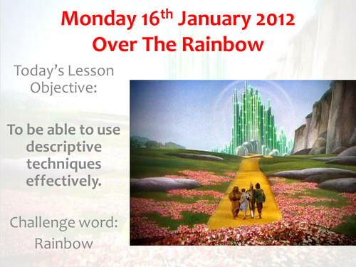 Scene From A Film Write To Describe