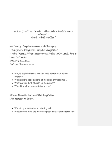 Salome Carol Ann Duffy