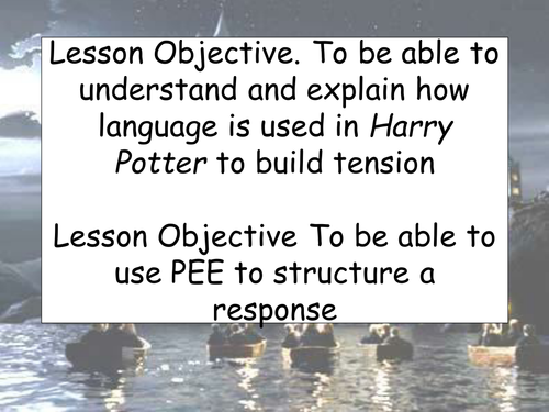 Harry Potter - Building Tension