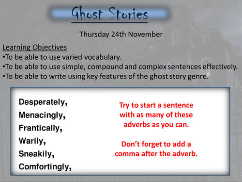 Ghost Stories Full lesson PP