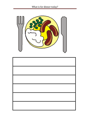 What is for dinner today?