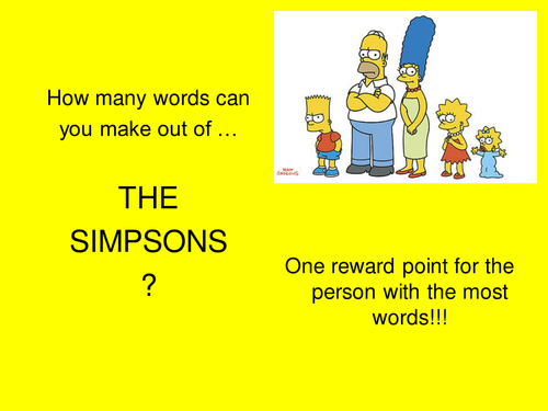 The Simpsons Lesson 1 - Chapters 1-4