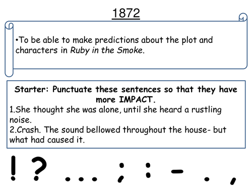 Victorian Crime Drama - Ruby & The Smoke
