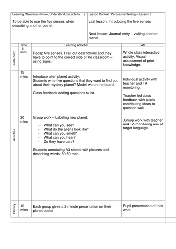 Science Fiction and Fantasy Lesson 13