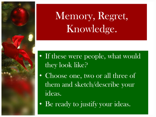 A Christmas Carol Lesson 5 - Christmas Past