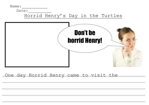 Horrid Henry Story Writing