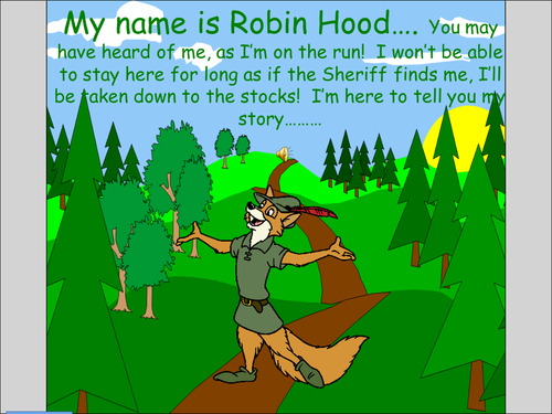 Robin Hood Story Teaching Resources