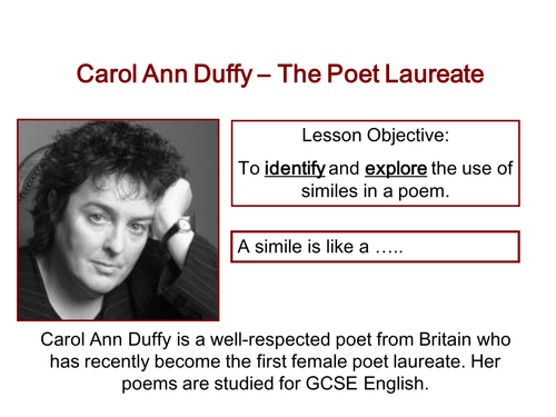 Name by Carol Ann Duffy