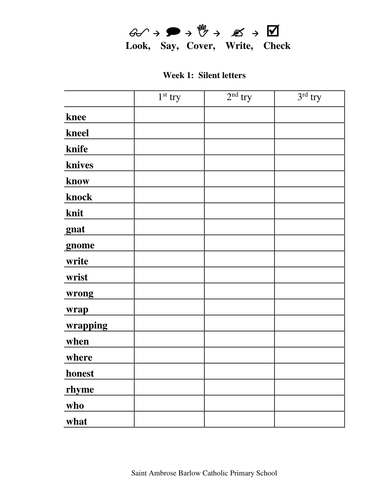 Spelling Booklet by jamiebarton - Teaching Resources - TES