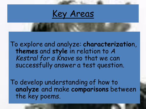 A Kestral for a Knave