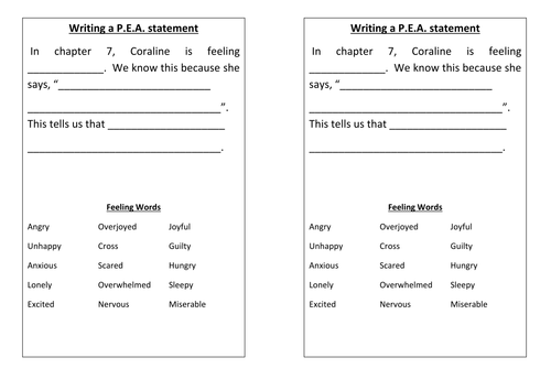 Essay structure handout