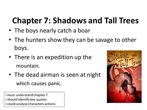 Lord Of The Flies Chapter 7 Review Teaching Resources