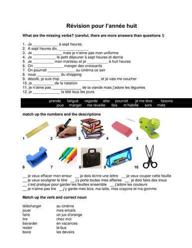 handout on adjective endings - describing people