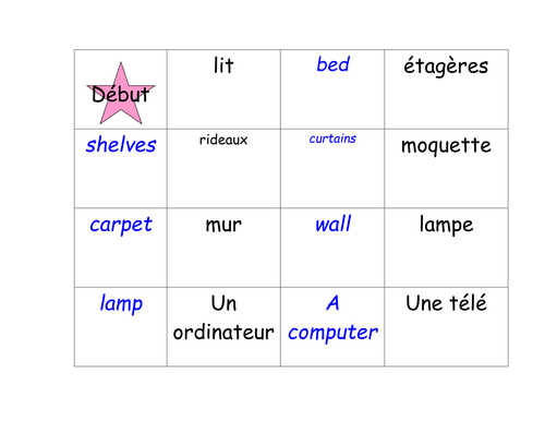 Dominoes / ma chambre
