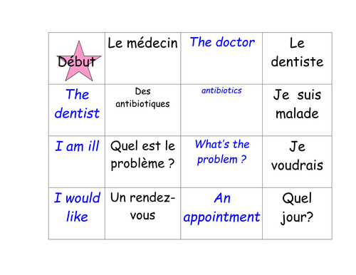 Dominoes /doctor's