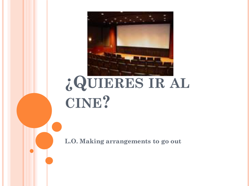 Making arrangements to go out