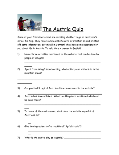 Fact-finding about Austria