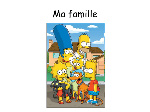 A very basic introduction to 'Ma Famille'