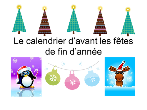 Christmas countdown calendar