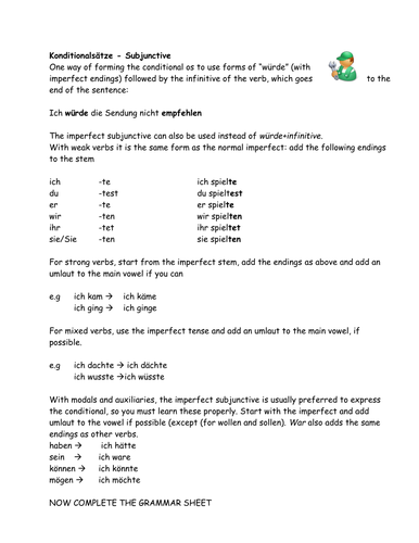 Conditional Grammar Revision Aid