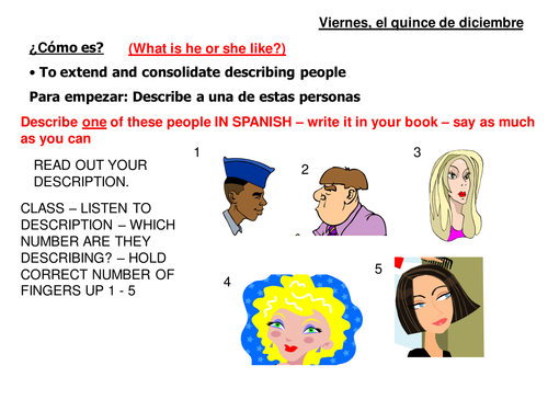 Facial features | Teaching Resources