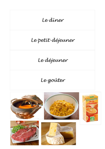 Food - la nourriture