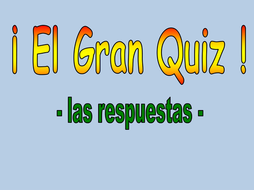 Spain Quiz