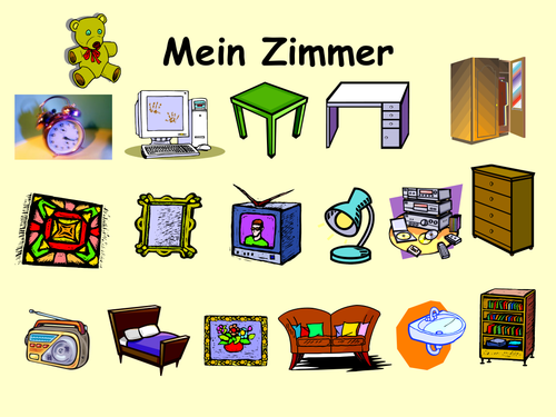 Mein Zimmer (Describing Bedrooms in German)