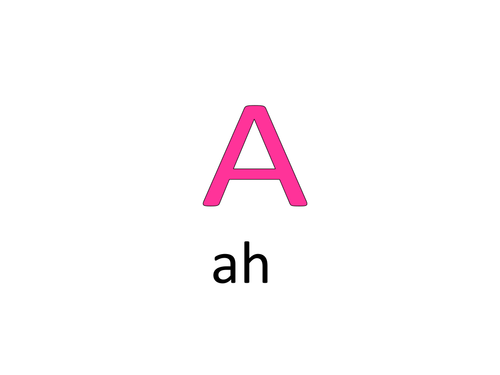 Alphabet intro