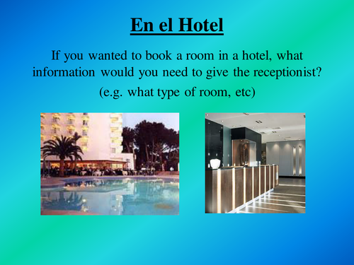 Intro to booking a hotel