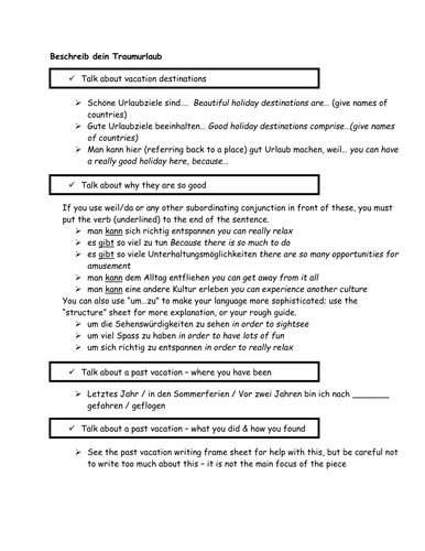 Traumurlaub / Dream Holiday