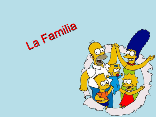 La Familia Los Simpsons Family
