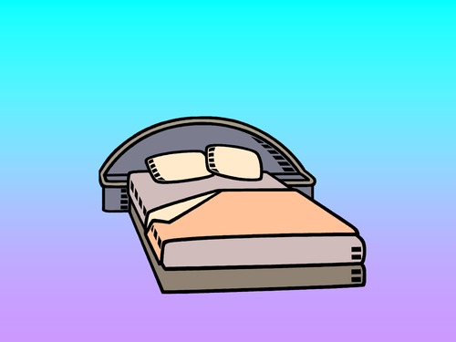 Prepositions and vocab of bedroom furniture