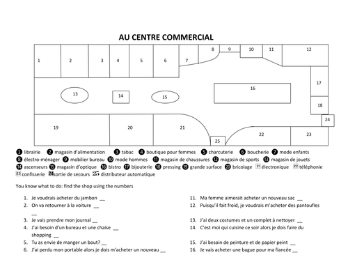 au center commercial