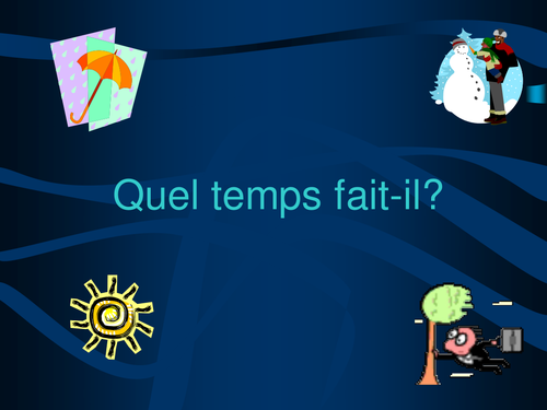 le temps PowerPoint