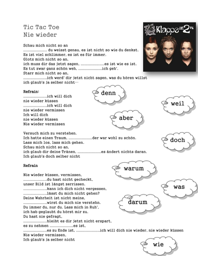 German songs - booklet 3 (girl power)