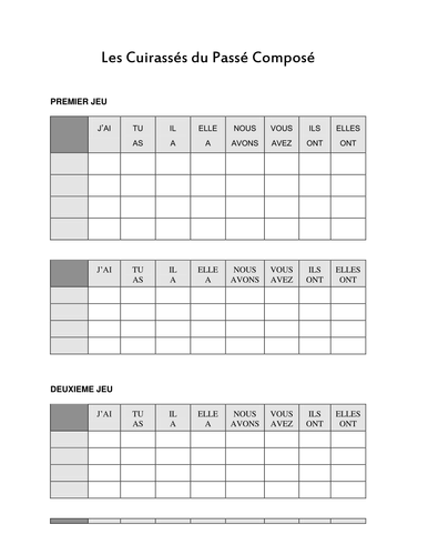 Past Tense Battleships