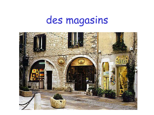 Shops in France