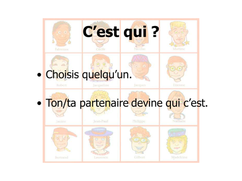 Descrizione Aspetto Fisico In Francese