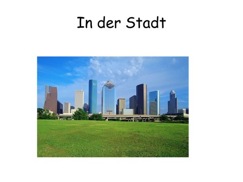 In der Stadt