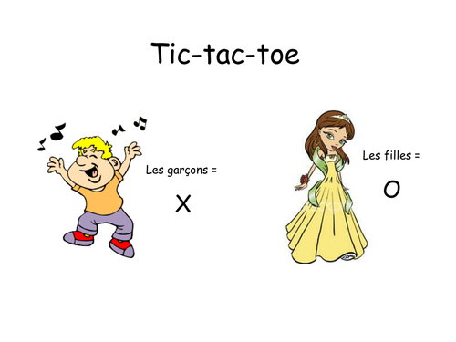 Tic-tac-toe hair/eye color and pets