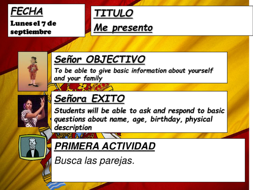 Me presento - mi familia